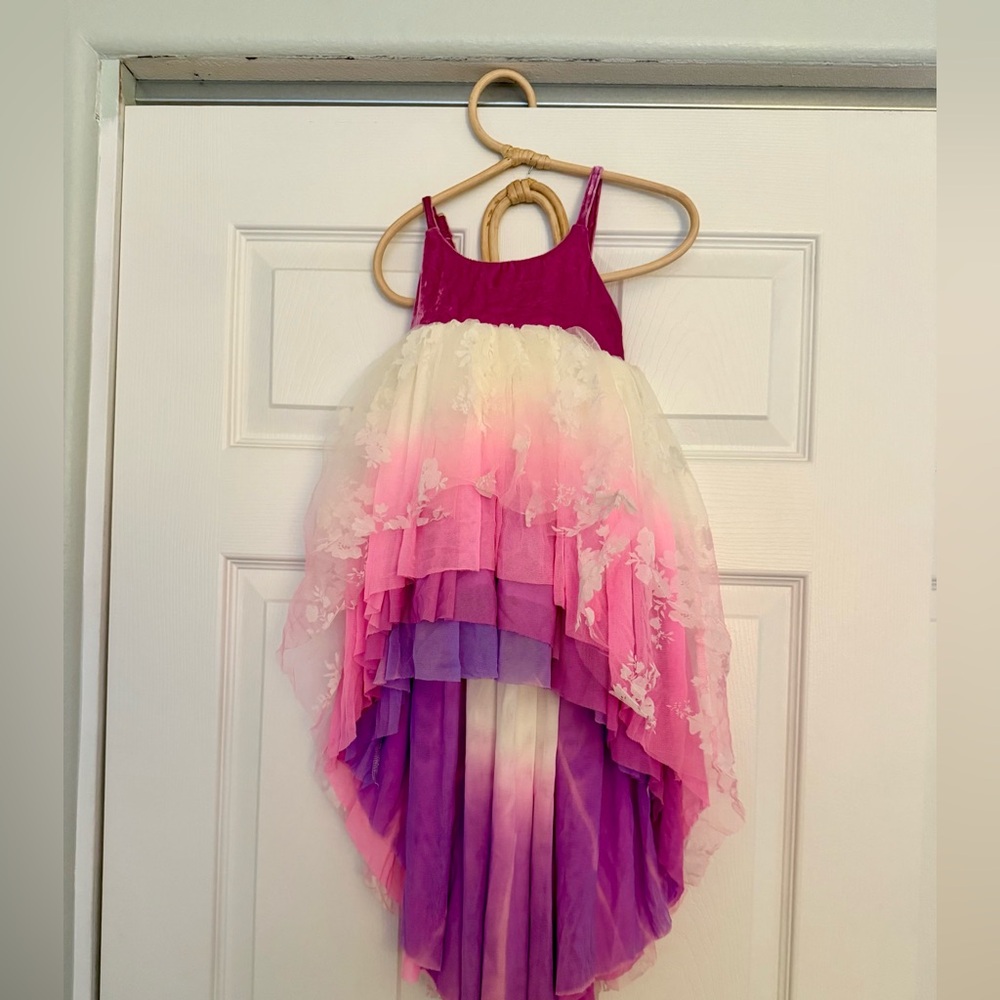Pleiades Purple Soirée high-low unicorn dress